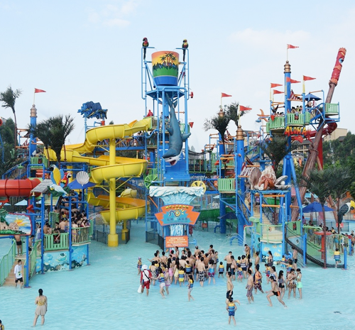 風(fēng)情系列水寨、水屋